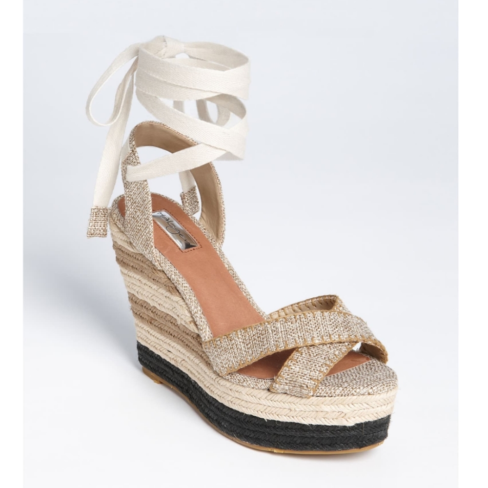 HALOGEN SUNSET ROPE WEDGE ESPADRILLE

Size 7